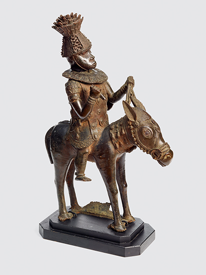 Reiterfigur aus dem Königtum Benin