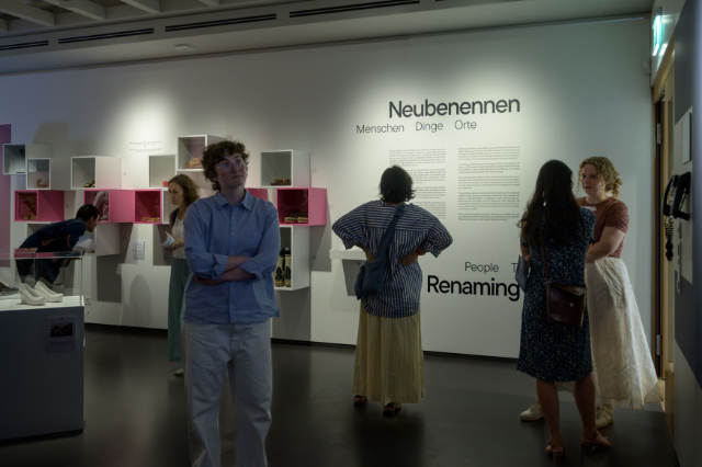 Blick in die Ausstellung